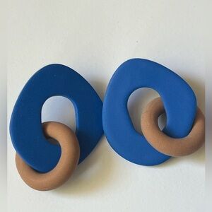 Polymer clay earrings